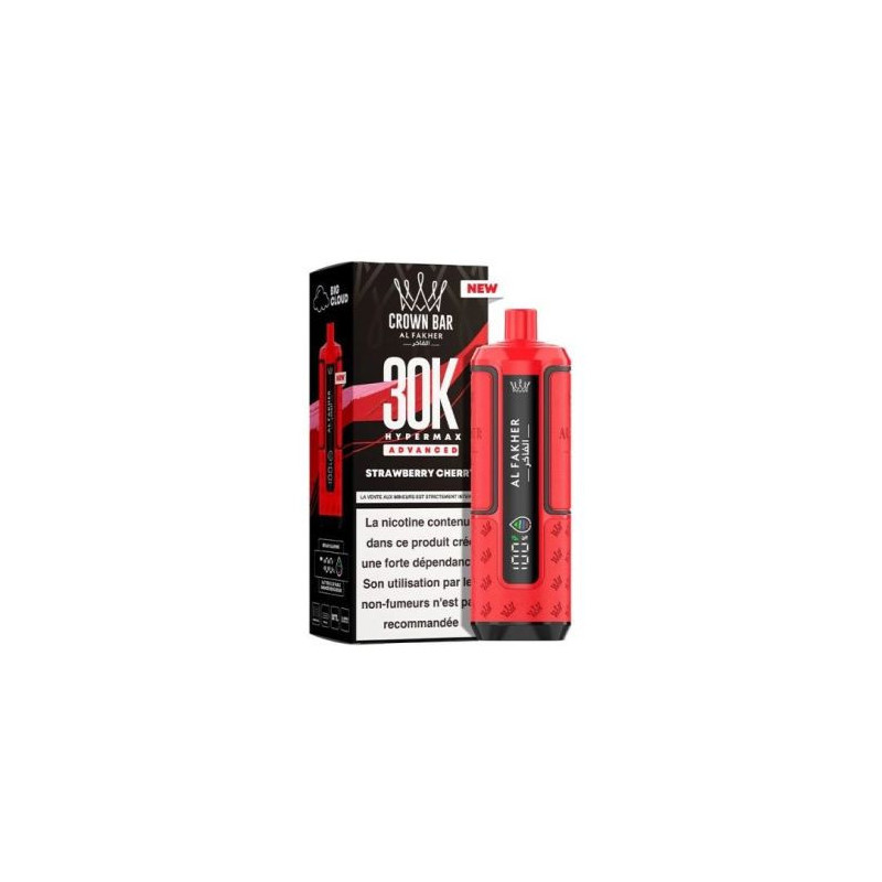 Strawberry Cherry Hyper Max Advanced 30k CROWN BAR - AL FAKHER