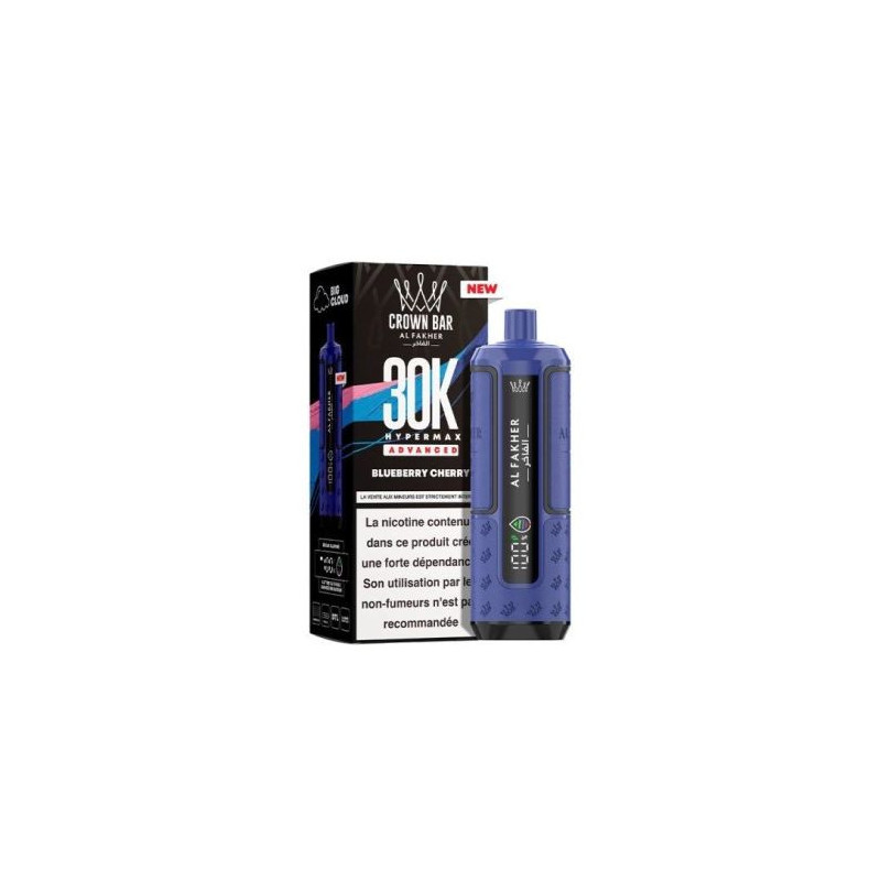 Blueberry Cherry Hyper Max Advanced 30k CROWN BAR - AL FAKHER