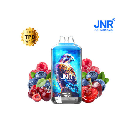 Kit Falcon X 28000 10ml (2x10ml 20mg) JNR - Blueberry Raspberry Cherry