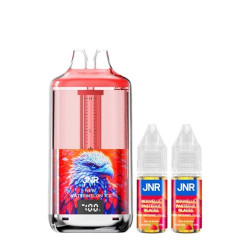 Kit New Strawberry Kiwi 30000 puffs 2x10ml - Falcon Gem + by JNR