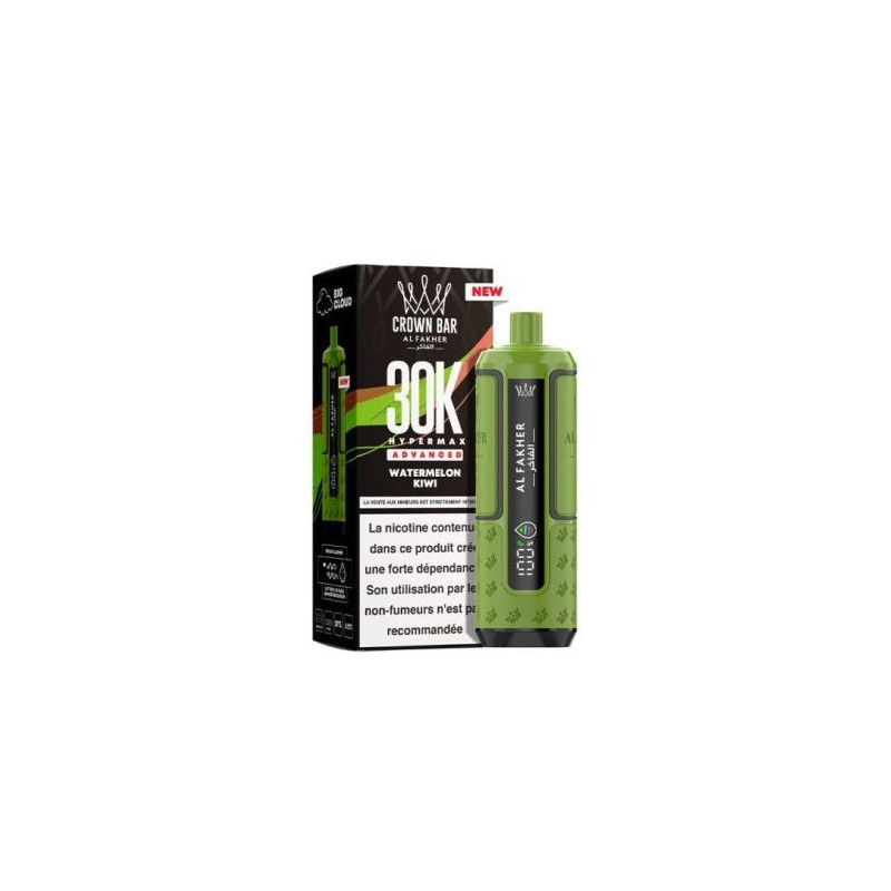 Watermelon Kiwi Hyper Max Advanced 30k CROWN BAR - AL FAKHER