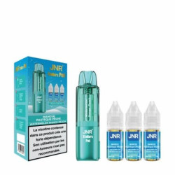 JNR - Cartouche Stellarc 2+10ml + 3 E-liquides - Mangue, Fruit de la passion