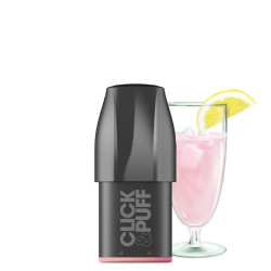 Cartouche pré-remplie Click & Puff X-Bar - Cerise, Frais