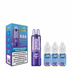 JNR - Cartouche Stellarc 2+10ml + 3 E-liquides - Fruits rouges