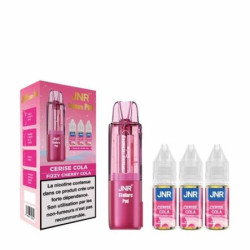 JNR - Cartouche Stellarc 2+10ml + 3 E-liquides - Frais, Cerise, Cola