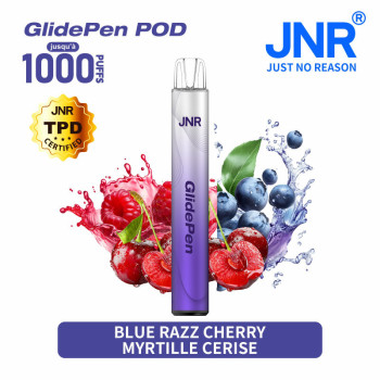 Blue Razz Cherry 1000 PUFFS GLIDE PEN JNR