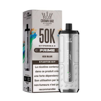 Puff Crown Bar 50K 2x10ml Hyper Max Prime Al Fakher - Gum Mint