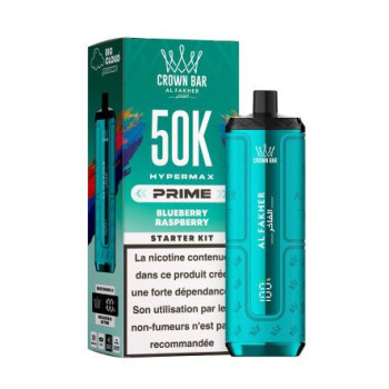 Puff Crown Bar 50K 2x10ml Hyper Max Prime Al Fakher - Mango Pineapple