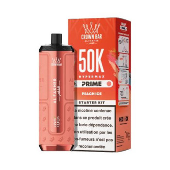 Puff Crown Bar 50K 2x10ml Hyper Max Prime Al Fakher - Mango Pineapple