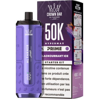 Puff Crown Bar 50K 2x10ml Hyper Max Prime Al Fakher - Mango Pineapple