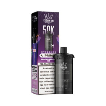 Crown Bar Al Fakher Cartouche Hyper Max Prime 50k - Blackcurrant Ice