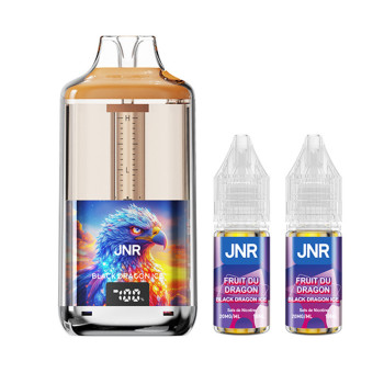 Kit New Watermelon Ice 30000 puffs 2x10ml Falcon Gem + JNR