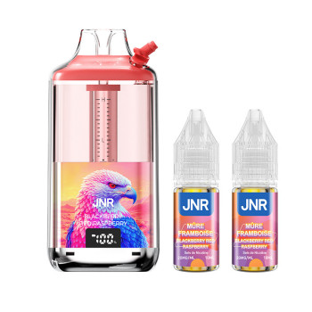 Kit New Watermelon Ice 30000 puffs 2x10ml Falcon Gem + JNR
