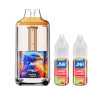 Kit New Watermelon Ice 30000 puffs 2x10ml Falcon Gem + JNR
