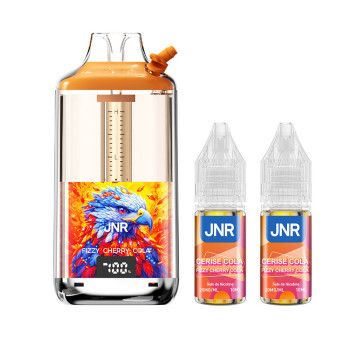 Kit New Watermelon Ice 30000 puffs 2x10ml Falcon Gem + JNR