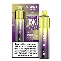 X-Line 15 X-Bar - Blackcurrant Energy Bull